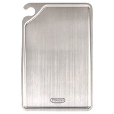 STENLOCK 史丹利 不鏽鋼砧板, 1個, 銀色
