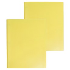 덴빌리어 편리한 파일 23.5 x 29.3 cm, 옐로우, 2개