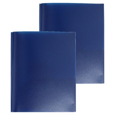 덴빌리어 편리한 파일 23.5 x 29.3 cm, 다크네이비, 2개