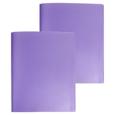 덴빌리어 편리한 파일 23.5 x 29.3 cm, 퍼플, 2개