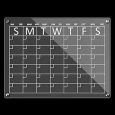 PickUpLife 冰箱磁吸式透明壓克力備忘板 Type 2