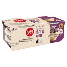 CJ Hetbahn 即食黑米飯, 130g, 6入