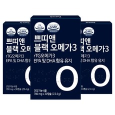 Petit N rTG 黑色 Omega 3 23.4g, 3個, 30錠