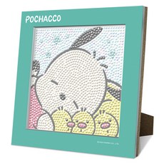 Toynpuzzle 三麗鷗 立架相框 寶石十字繡, 1個, 帕恰狗