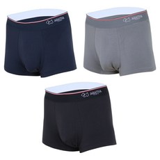 AGATHA 璦嘉莎 莫代爾寬版腰帶四角褲3件組