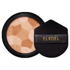 ELROEL Blending光采無瑕氣墊粉餅HD替換蕊 黑色 12.5g, 21 Light beige, 1個
