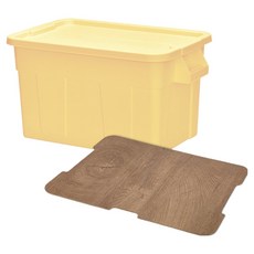 리벤스 그란데 대용량 수납 리빙박스 + 상판 세트, 버터, 1세트