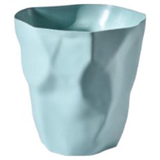 빙하 패턴 오픈형 휴지통, 민트