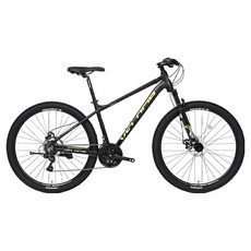 벨로시아 트렌타2.1D 26 MTB 알루미늄 디스크 브레이크 14kg 신장 155~180cm, 매트 블랙 + 라임, 180cm, 1개