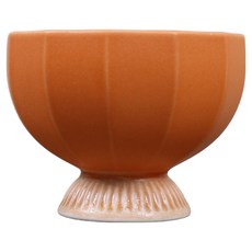 Dalsogum 陶瓷甜點冰淇淋碗, 橘色, 1個