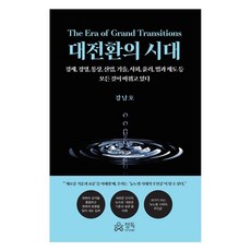 대전환의 시대 경제 경영 통상 산업 기술 사회 윤리 법과 제도 등 모든 것이 바뀌고 있다, 강남호(저), 정독, 강남호
