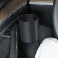 KA EVER 特斯拉 Model 3 Highland 專用縫隙附加置杯架 2件組, 1套, 黑色(駕駛座), 黑色(副駕駛座)