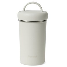 孔雀 保溫保冷手柄隨行杯 AEB, 300ml, 1個, 白色