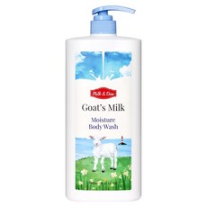 밀크앤듀 산양유 모이스처 바디워시, 1L, 1개