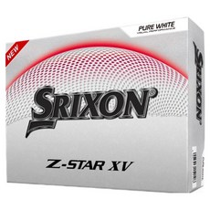 SRIXON Dunlop 高爾夫球 3層 Z-STAR9 XV, 1個, PUREWHITE