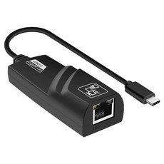 Coms USB C to RJ45 千兆網路卡 C型 1000Mbps, 1個, FW649