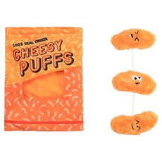 DING DONG PET 狗狗串串沙沙聲嗅聞玩具, 橘色, 1個