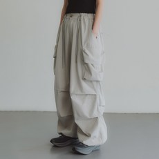 앨빈클로 소프트 파라슈트 와이드 카고 팬츠 DLX2920