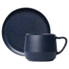 L'assiette Ari L號咖啡杯 + Ari 盤子套組, 1套, 靛藍色