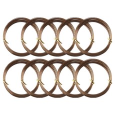 Uniart 我創作的手工藝鐵絲 1mm, 棕色, 10個