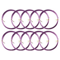 Uniart 我創作的手工藝鐵絲 1mm, 紫色, 10個
