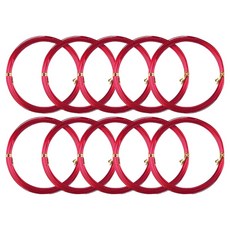 Uniart 我創作的手工藝鐵絲 1mm, 紅色, 10個