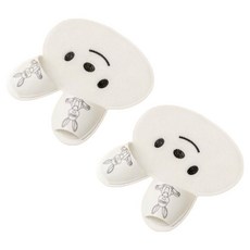 LionHeim 足部清潔刷墊 白色, 2個, 1入