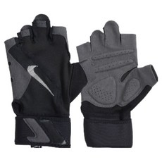 NIKE 耐吉 男性用高級足球手套 雙手穿戴組 AC4226-083, 1套, 黑色