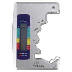 컴스 마트 건전지 잔량 확인 테스터기 BD904, 1개