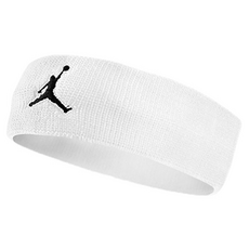 NIKE 耐吉 JORDAN 喬丹 Nike Jumpman 頭帶 AC4093-165, 1個, White + Black