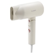 YES BEAUTY 超輕量纖薄折疊吹風機 YB-5418 2000W, 奶油米色