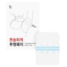 Dailygongam 清爽透明貼片 10入, 1個