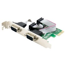 Coms Mart 串列卡 PCI Express 2埠 RS232 DB9 多功能 SW175, 1個