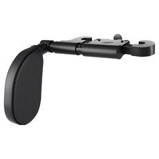 Ez2mk 完美護理 車用頭枕 側面頸枕 左側型 MS-990, 黑色, 1個