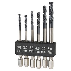 이엑스파워 코발트 드릴 육각 6종 세트 EKD-06S, 1세트