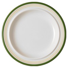 시라쿠스 메이플 원형 접시, 코지그린, 1개