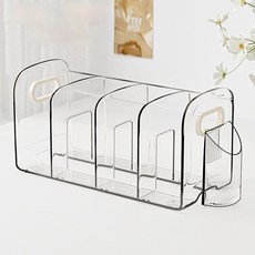 띵크데일리 깨끗하게 파일정리함, 투명 라지 필통세트