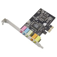 Coms Mart PCIE 5.1聲道立體聲音效卡, 1個, SW692
