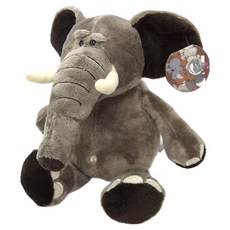 soonZAM 可愛的大象絨毛娃娃, 1個, 30cm, 混合顏色