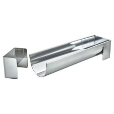 de Buyer 畢耶 不鏽鋼半圓形分離式模具 30 x 6.5 cm, 1個, 單一顏色