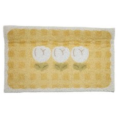 미소로운 로맨틱 플라워 미끄럼방지 욕실 매트, style3, 1개