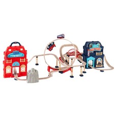 MY LITTLE TIGER 老虎引擎雲霄飛車火車玩具組, 1套