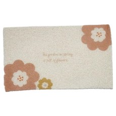 미소로운 로맨틱 플라워 미끄럼방지 욕실 매트, style5 핑크, 1개