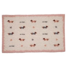 미소로운 귀여운 강아지 미끄럼방지 욕실 매트, 스몰 닥스훈트, 1개