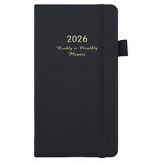 Kusso 2026年手帳, 1個, 黑色