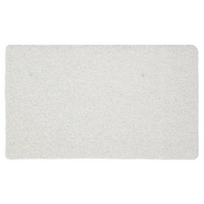 Misoroun 簡約現代防滑浴室墊, 白色, 1個