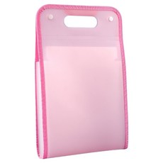 Allincell 每日多用途13層A4風琴文件夾, 1個, 粉紅色