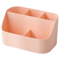 칸막이 다용도 수납함, 핑크, 1개