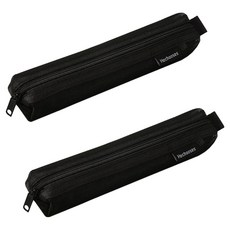 FANCYPIA 메쉬 파우치, 블랙, 2개