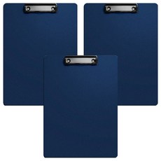 Jaemaro Officelab PP 彩色文件板 A4 31.5 x 22.5 cm, 3個, 海軍藍